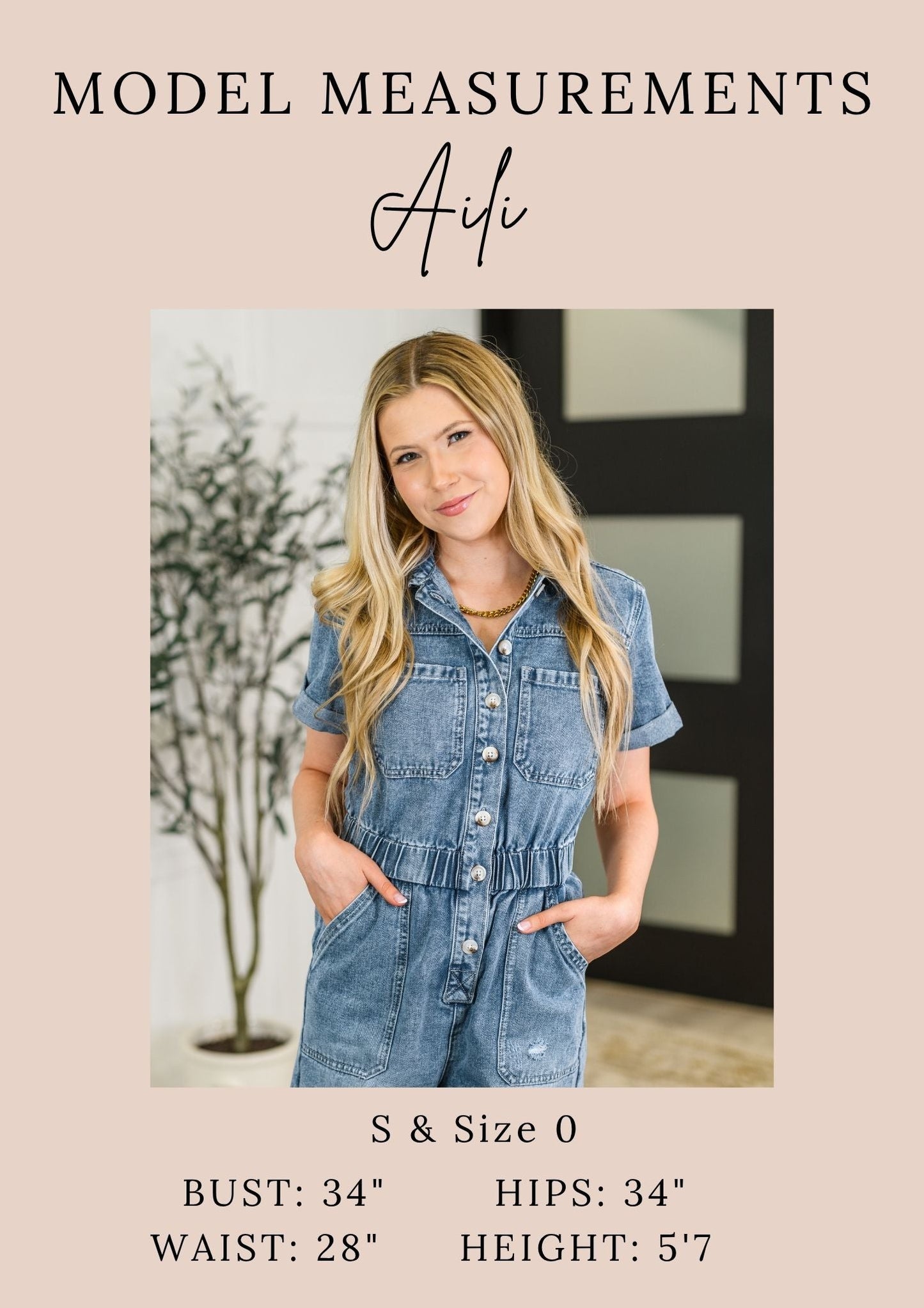 Always Relevant Denim Romper