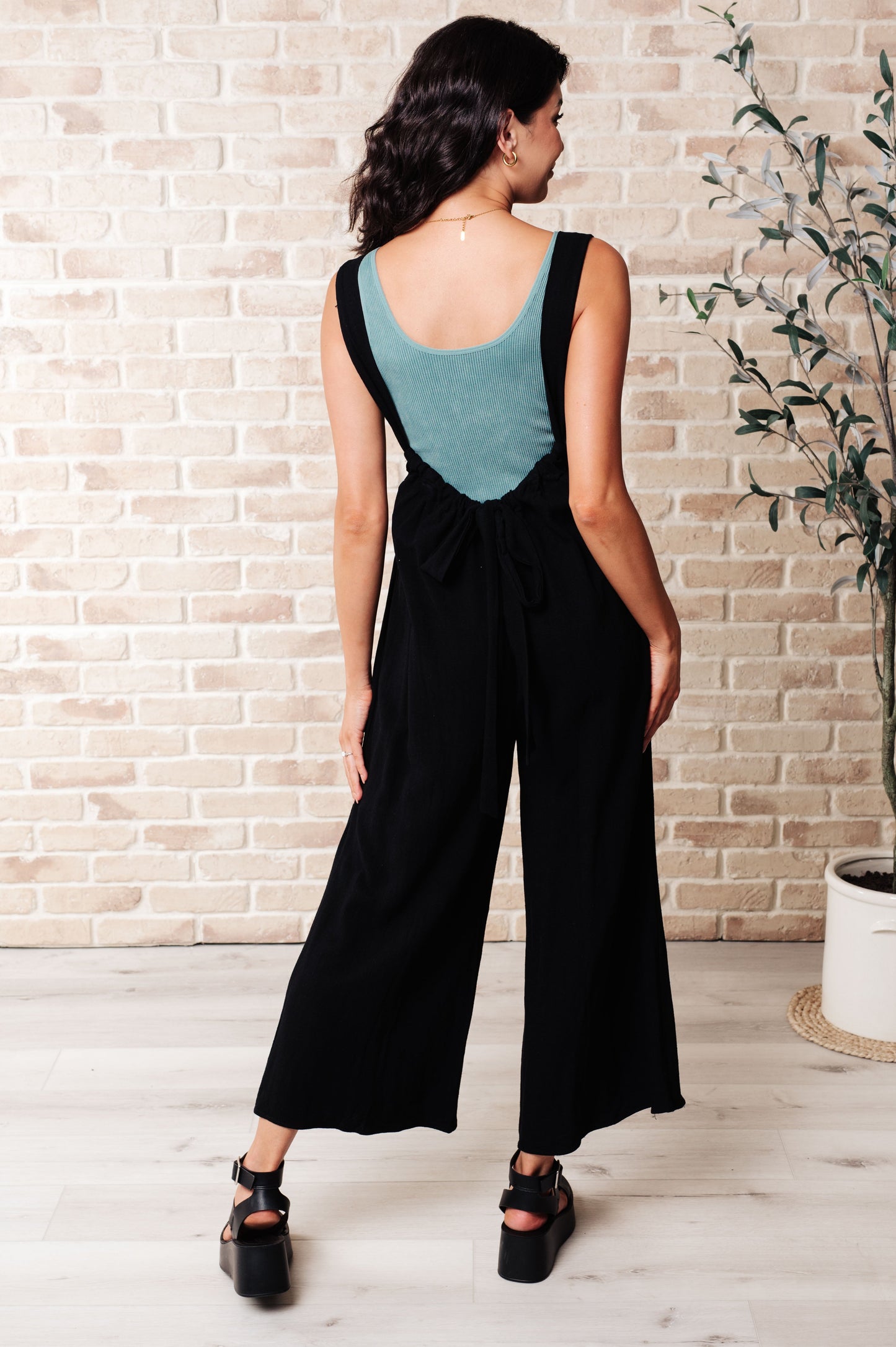 Something in the Way She Moves Jumpsuit in Black