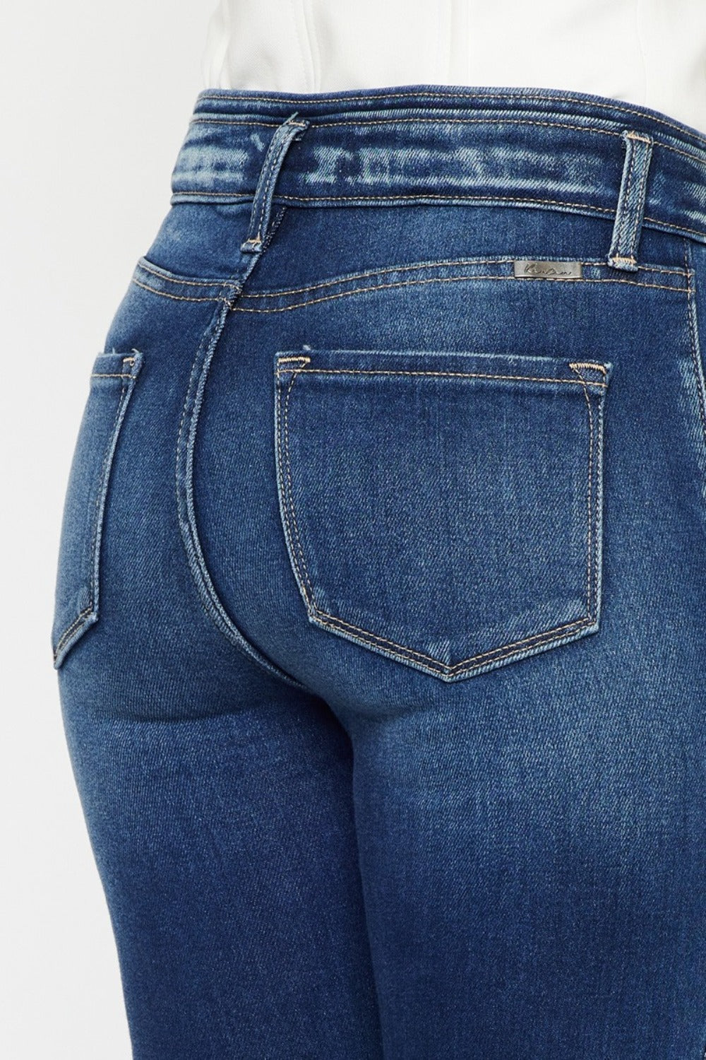 Brenna High Rise Raw Hem Ankle Skinny Jeans