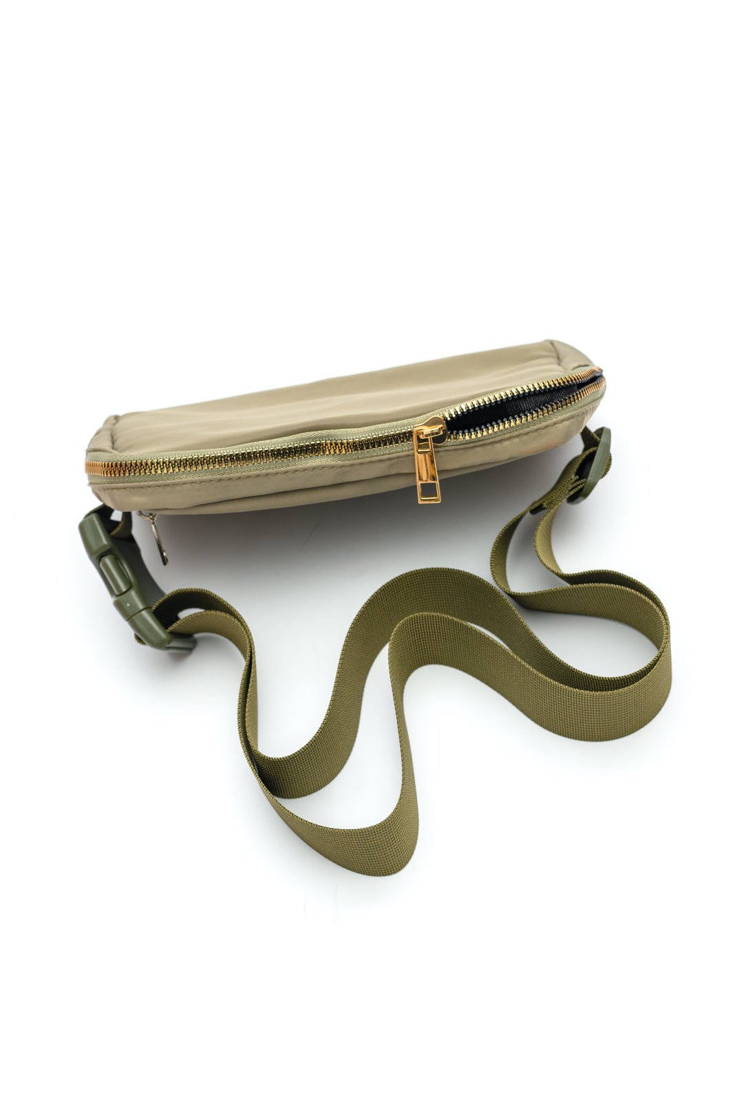 Everywhere I Go Crossbody Belt Bag in Olive - Driftwood Boutique