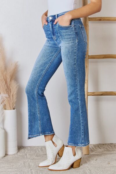 Steph High Rise Ankle Flare Jeans