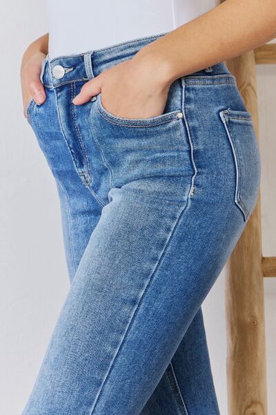 Steph High Rise Ankle Flare Jeans