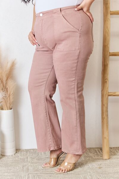 Lizzy High Rise Ankle Flare Jeans