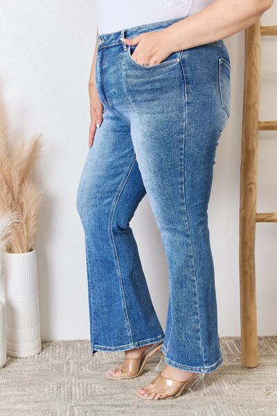 Steph High Rise Ankle Flare Jeans
