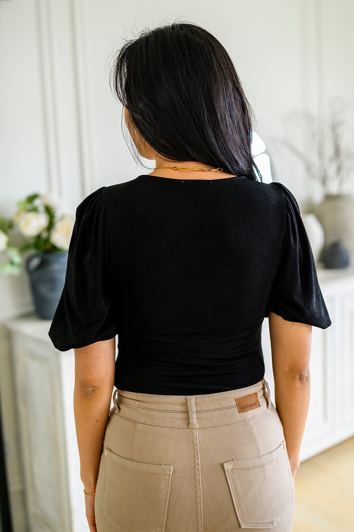 A Total Vision Square Neck Bodysuit - Driftwood Boutique