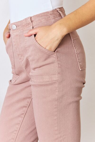 Lizzy High Rise Ankle Flare Jeans