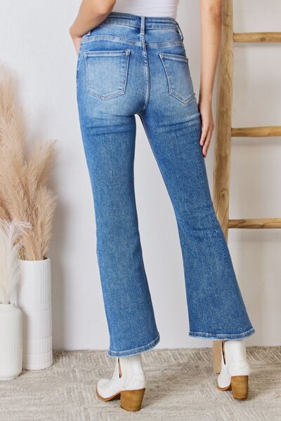 Steph High Rise Ankle Flare Jeans