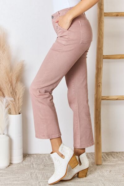 Lizzy High Rise Ankle Flare Jeans