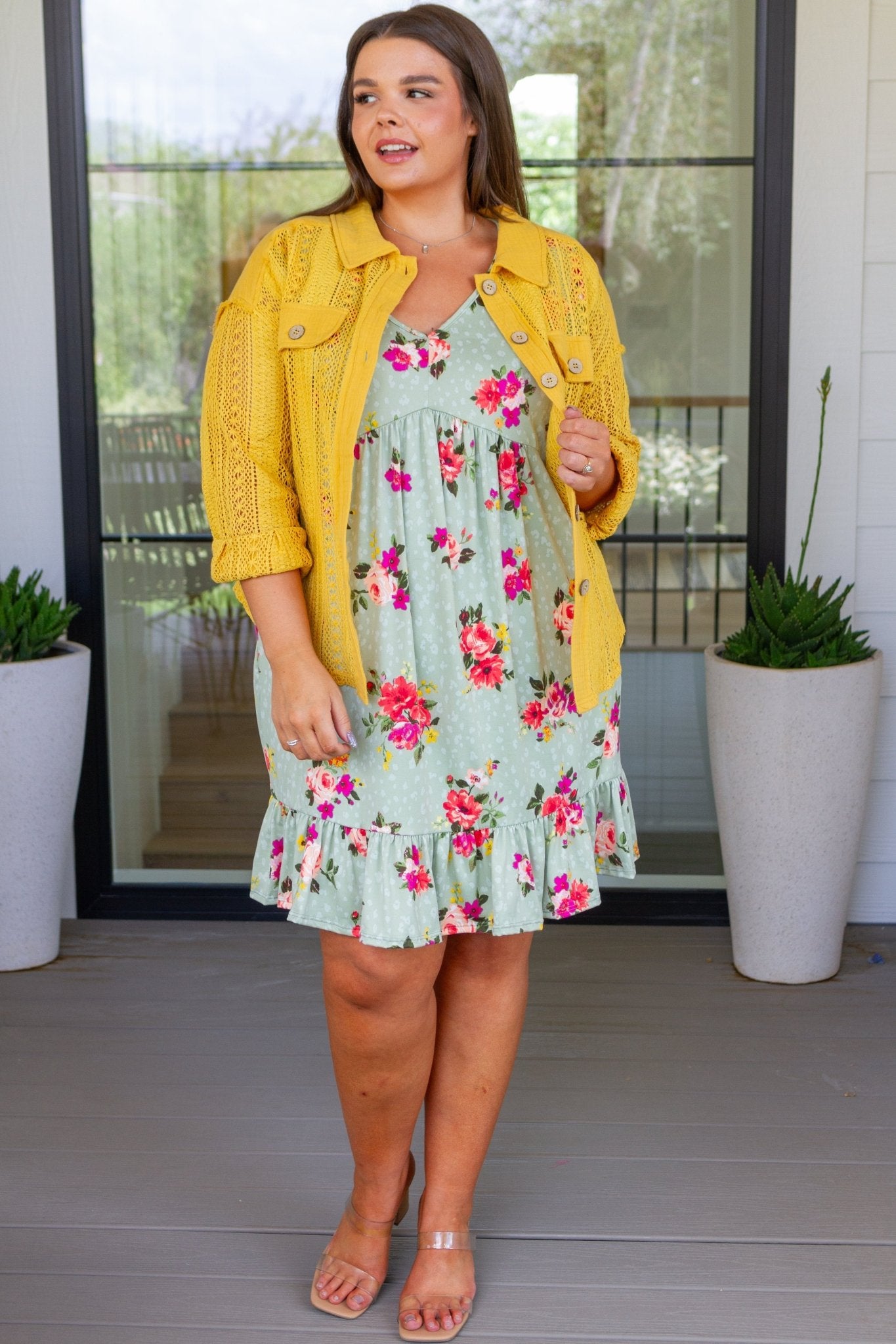 Can’t Fight the Feeling Floral Dress - Driftwood Boutique