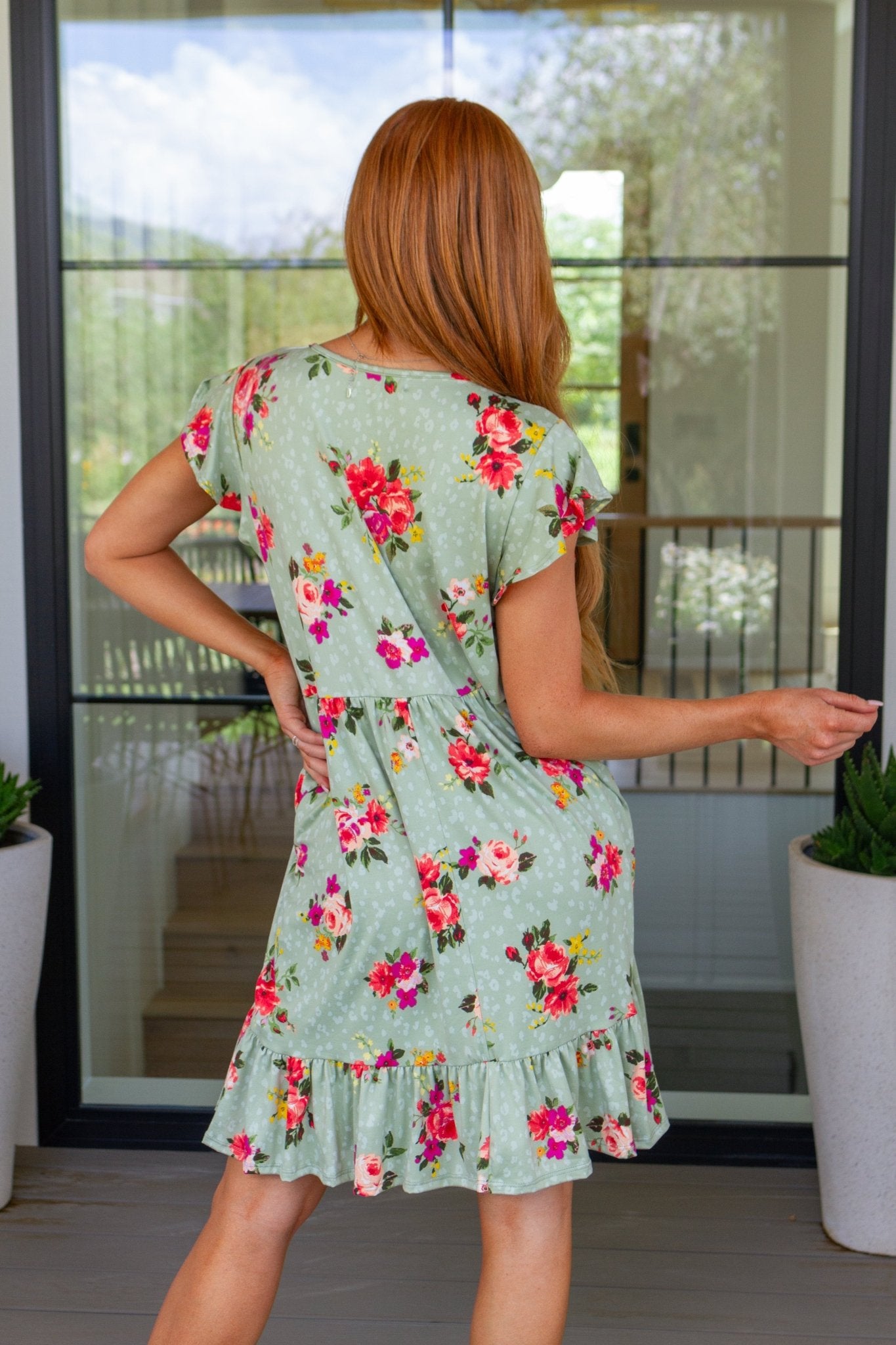 Can’t Fight the Feeling Floral Dress - Driftwood Boutique