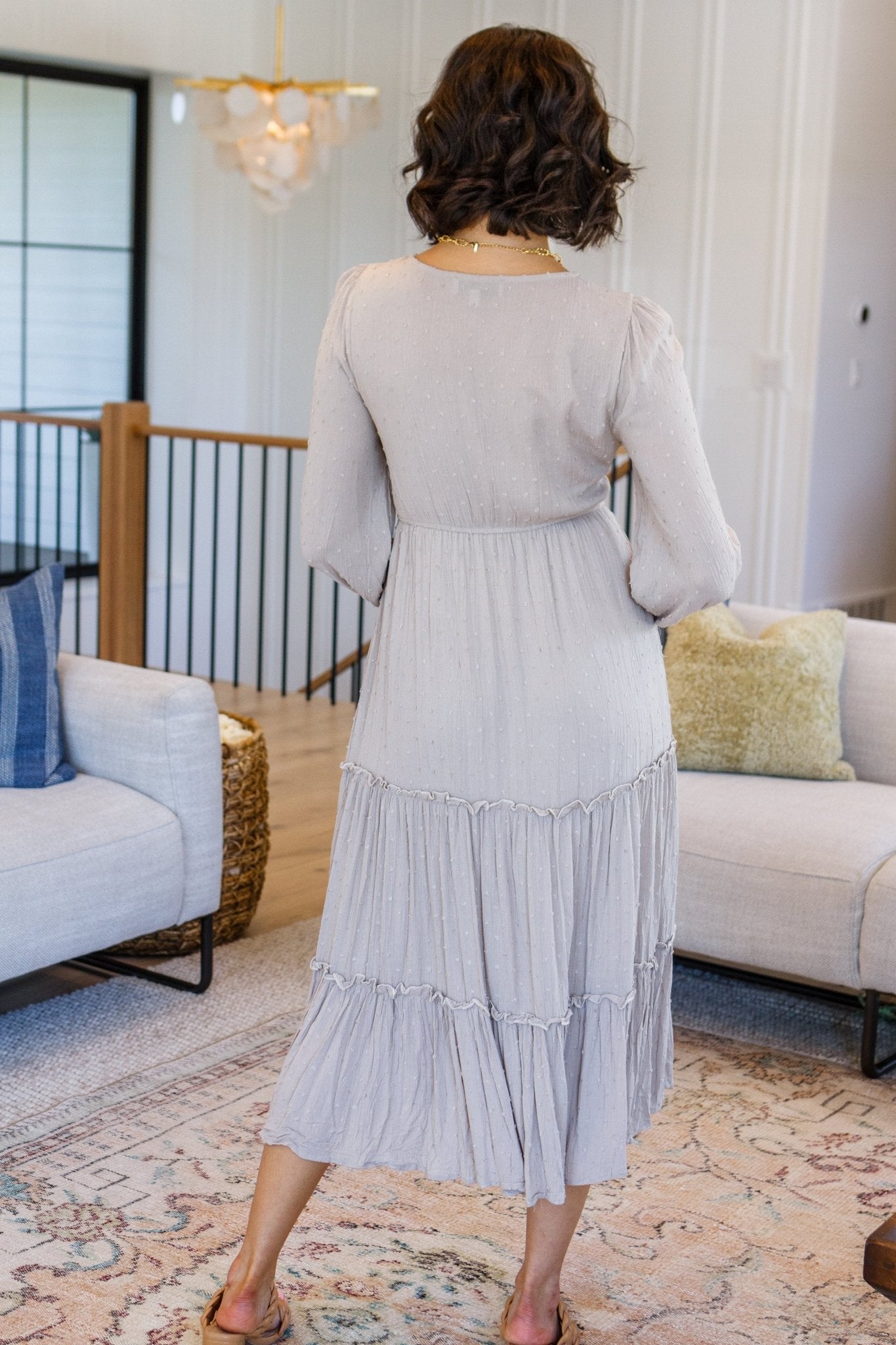 Easy Come, Easy Go Tiered Midi Dress - Driftwood Boutique