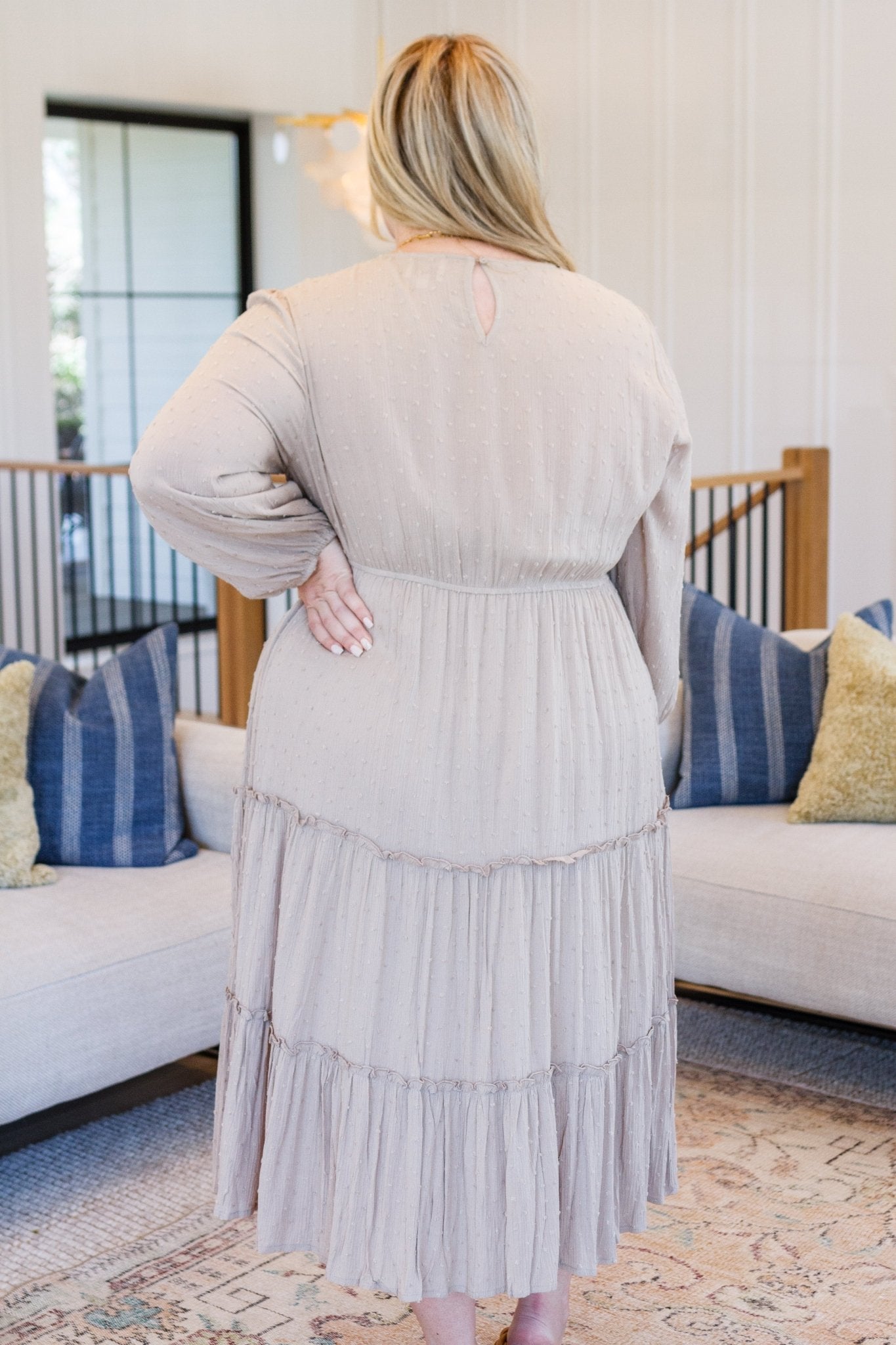 Easy Come, Easy Go Tiered Midi Dress - Driftwood Boutique
