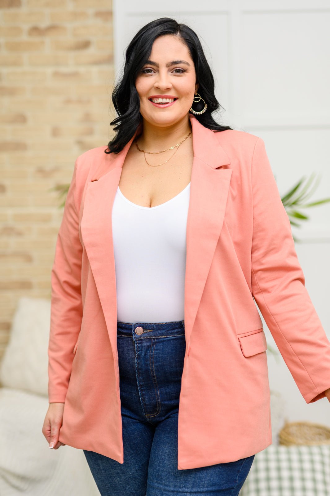 Eugenie Blazer in Mauve - Driftwood Boutique
