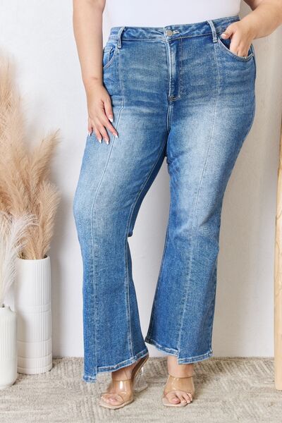 Steph High Rise Ankle Flare Jeans