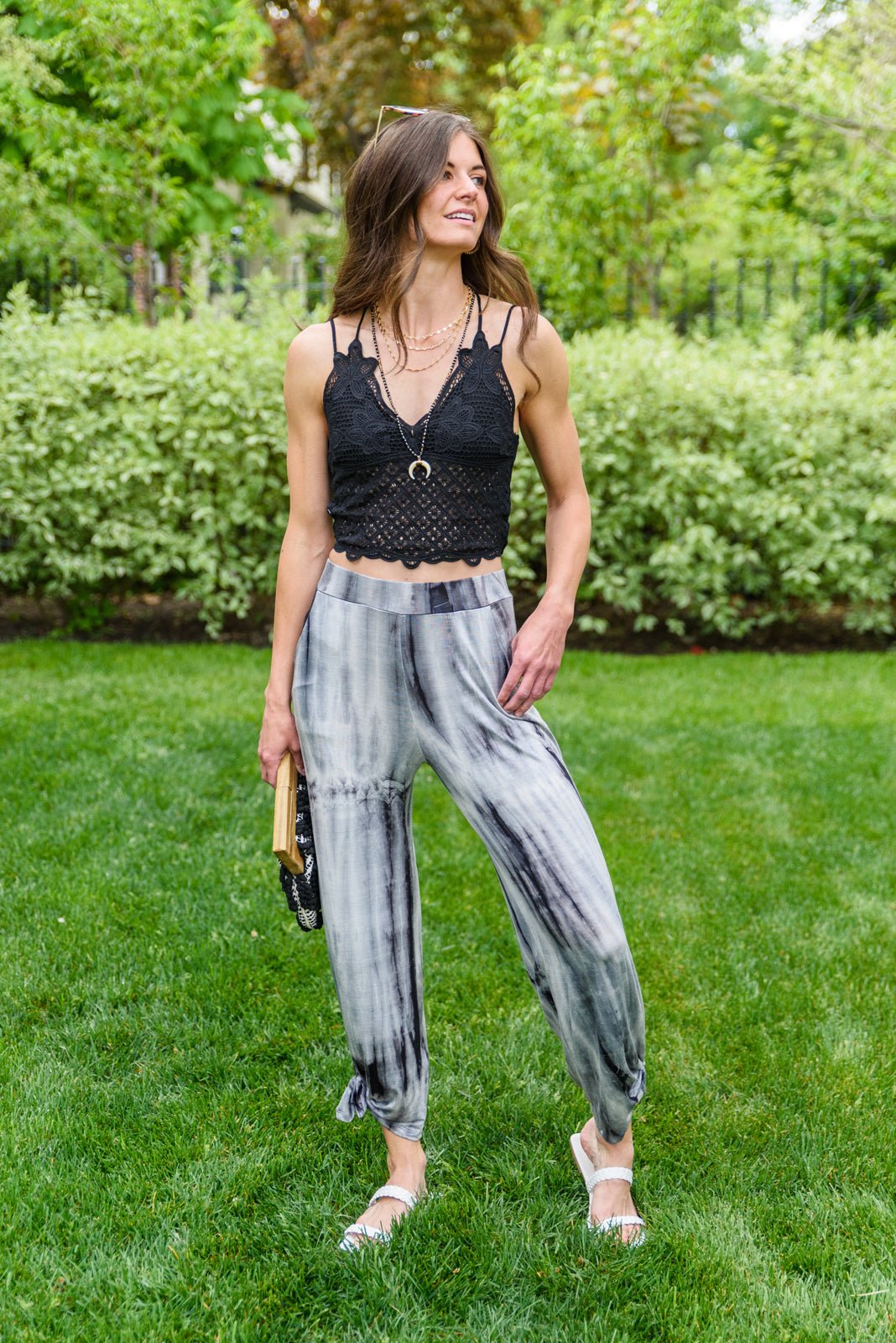 First Class Pant In Tie Dye - Driftwood Boutique