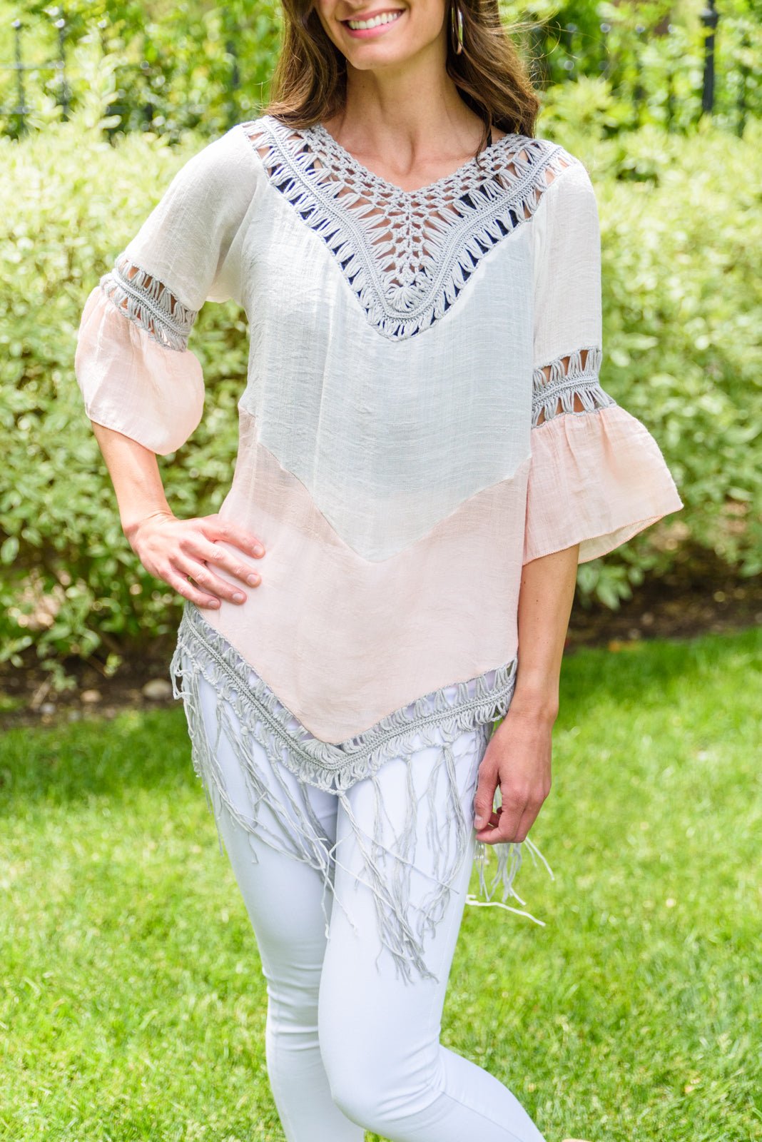 Get Me Started Poncho - Driftwood Boutique