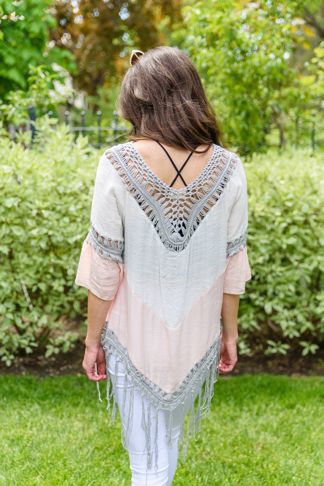 Get Me Started Poncho - Driftwood Boutique