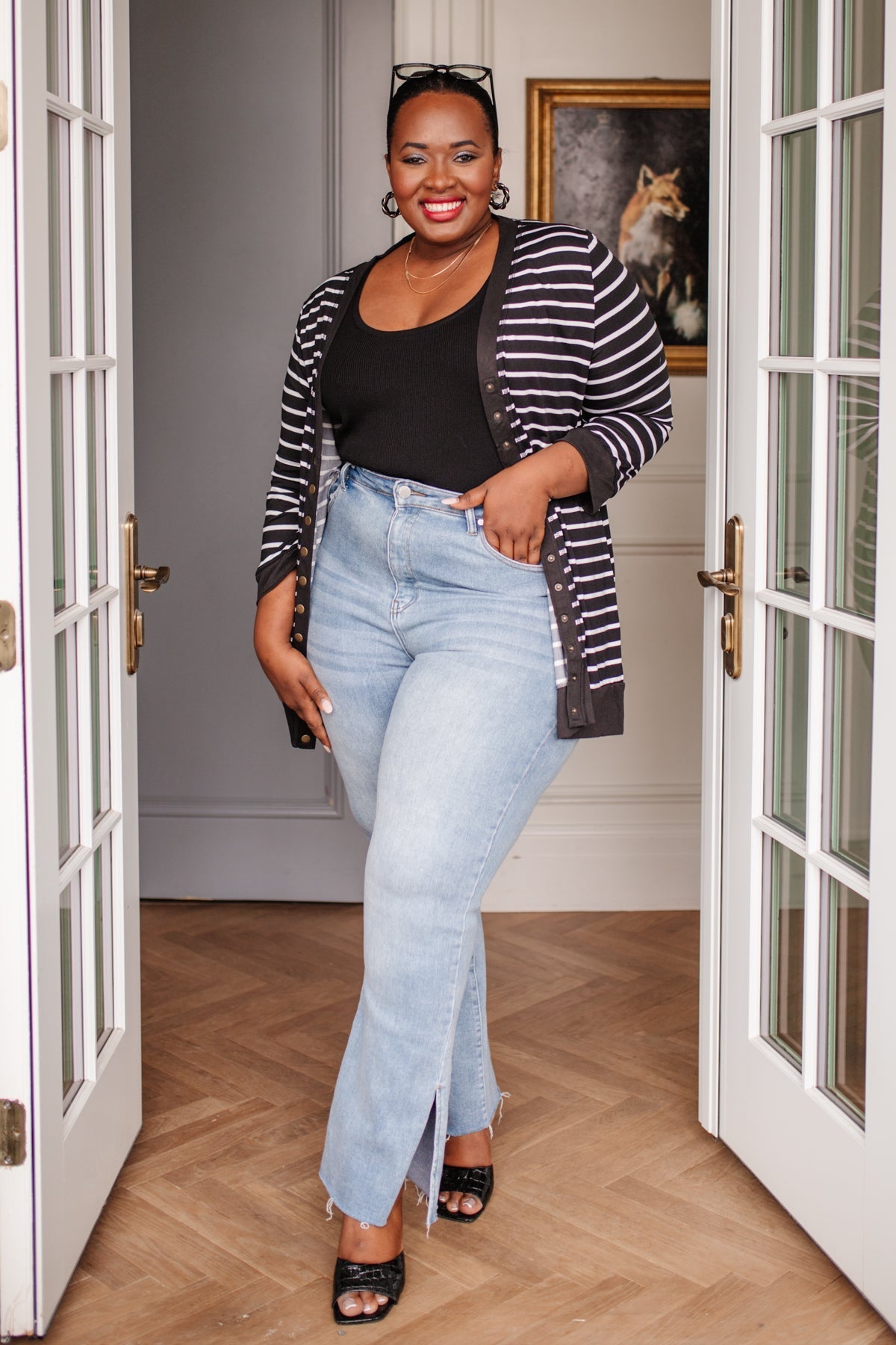 Have You Heard Cardigan in Black - Driftwood Boutique
