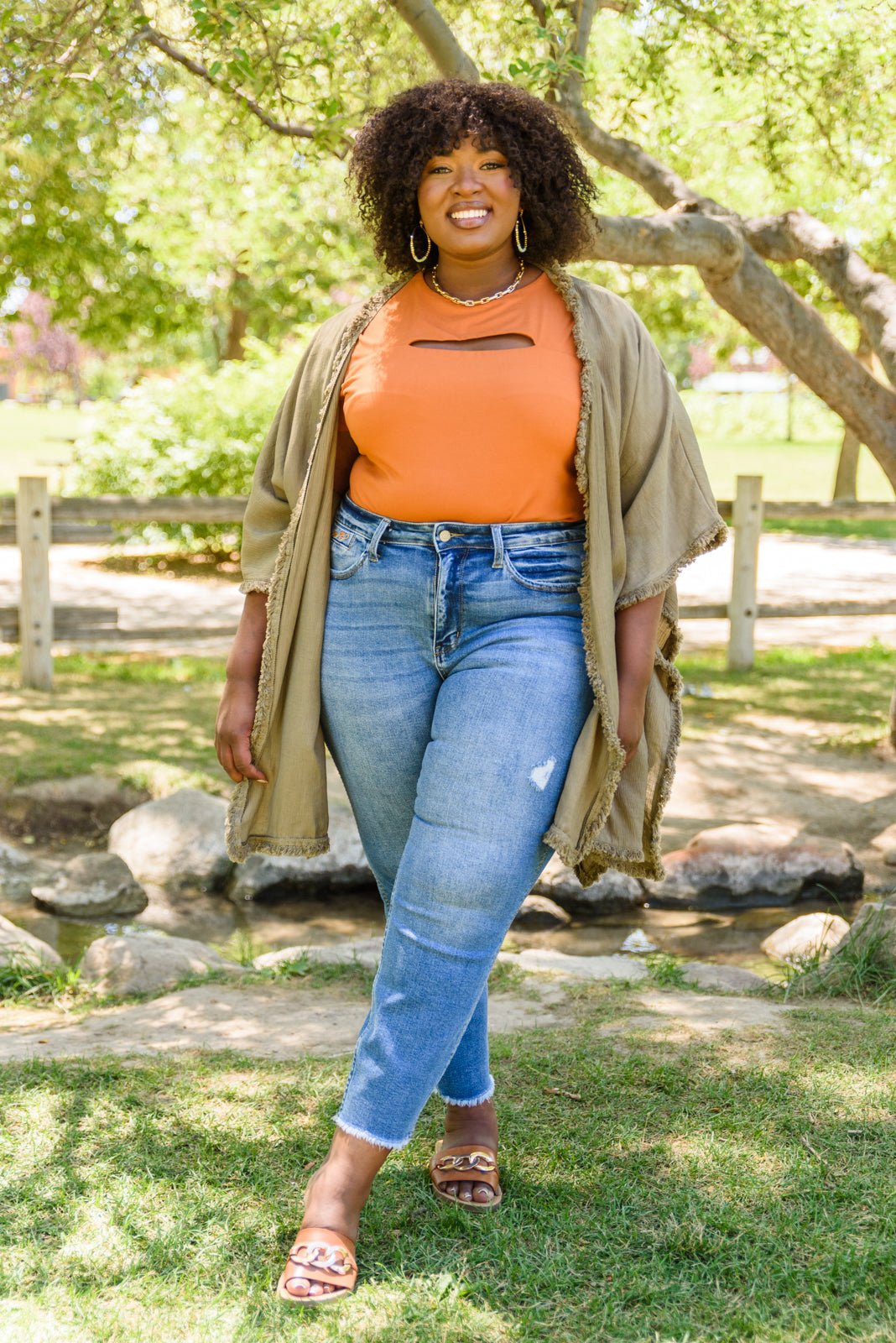 Howdy Embroidery Boyfriend Jeans - Driftwood Boutique