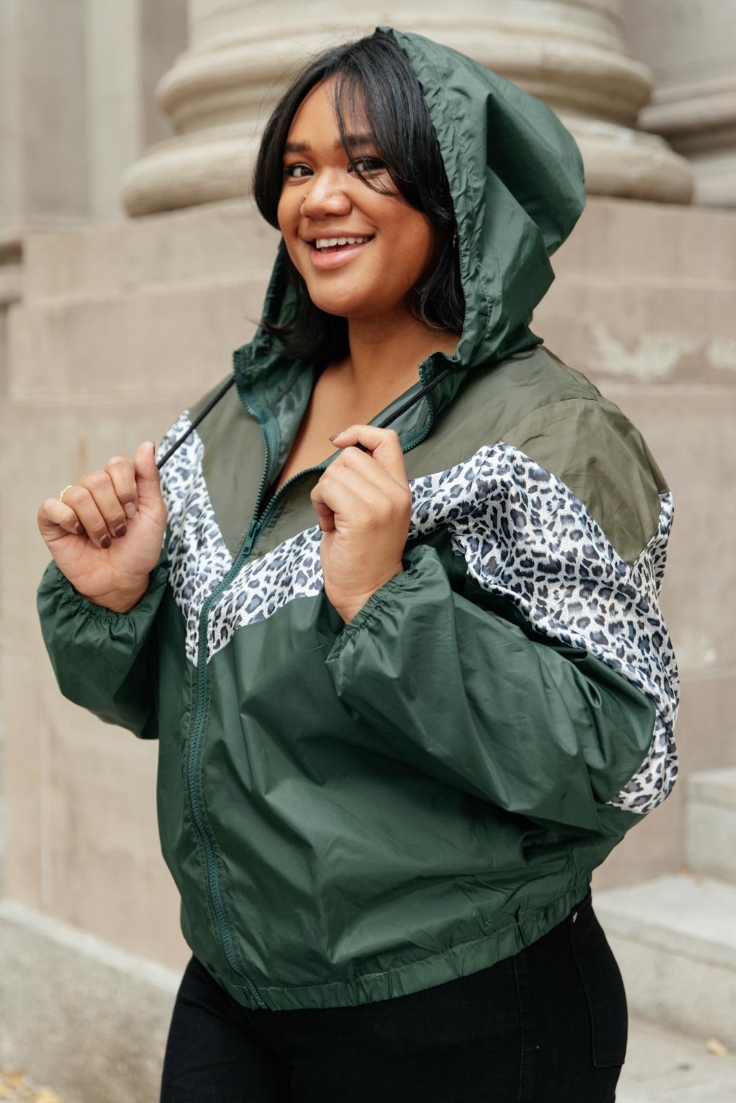 Make Your Move Windbreaker in Olive - Driftwood Boutique