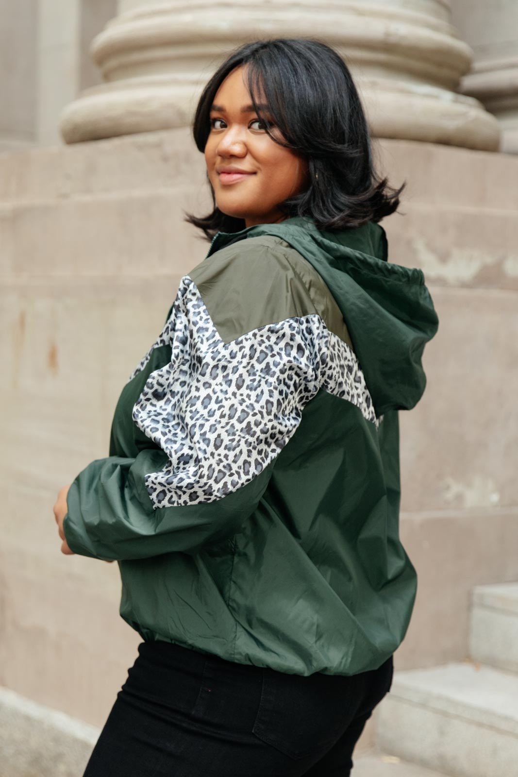 Make Your Move Windbreaker in Olive - Driftwood Boutique