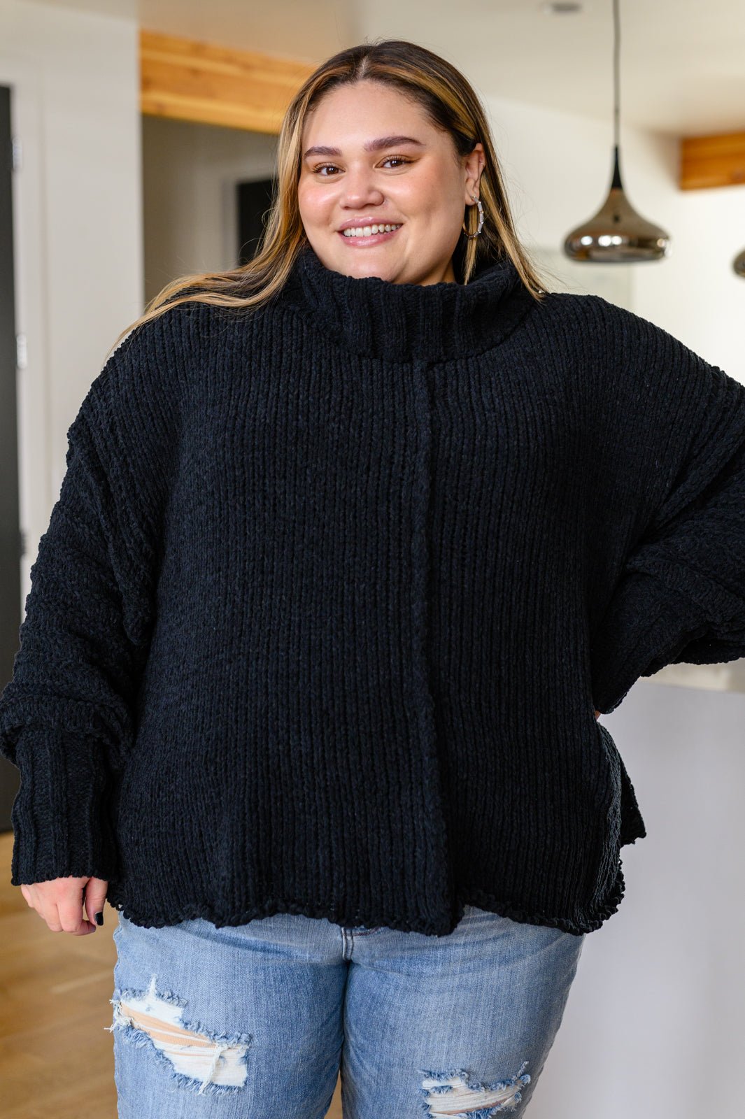 Maureen Long Sleeve Solid Knit Sweater - Driftwood Boutique