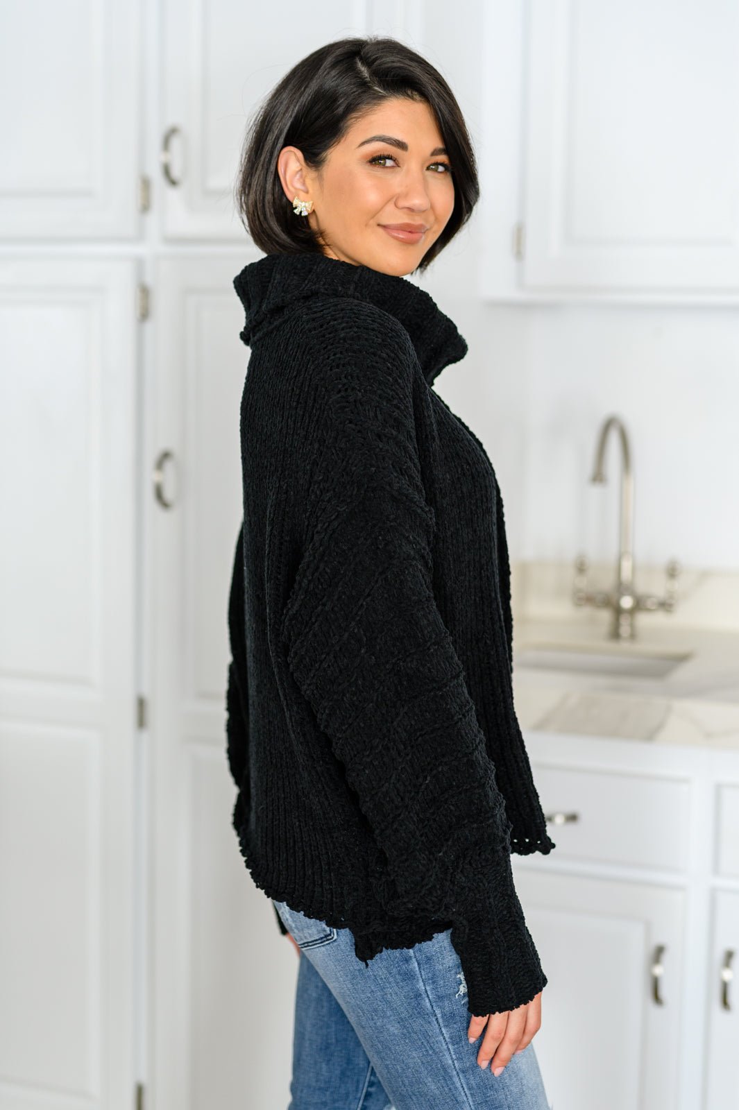 Maureen Long Sleeve Solid Knit Sweater - Driftwood Boutique