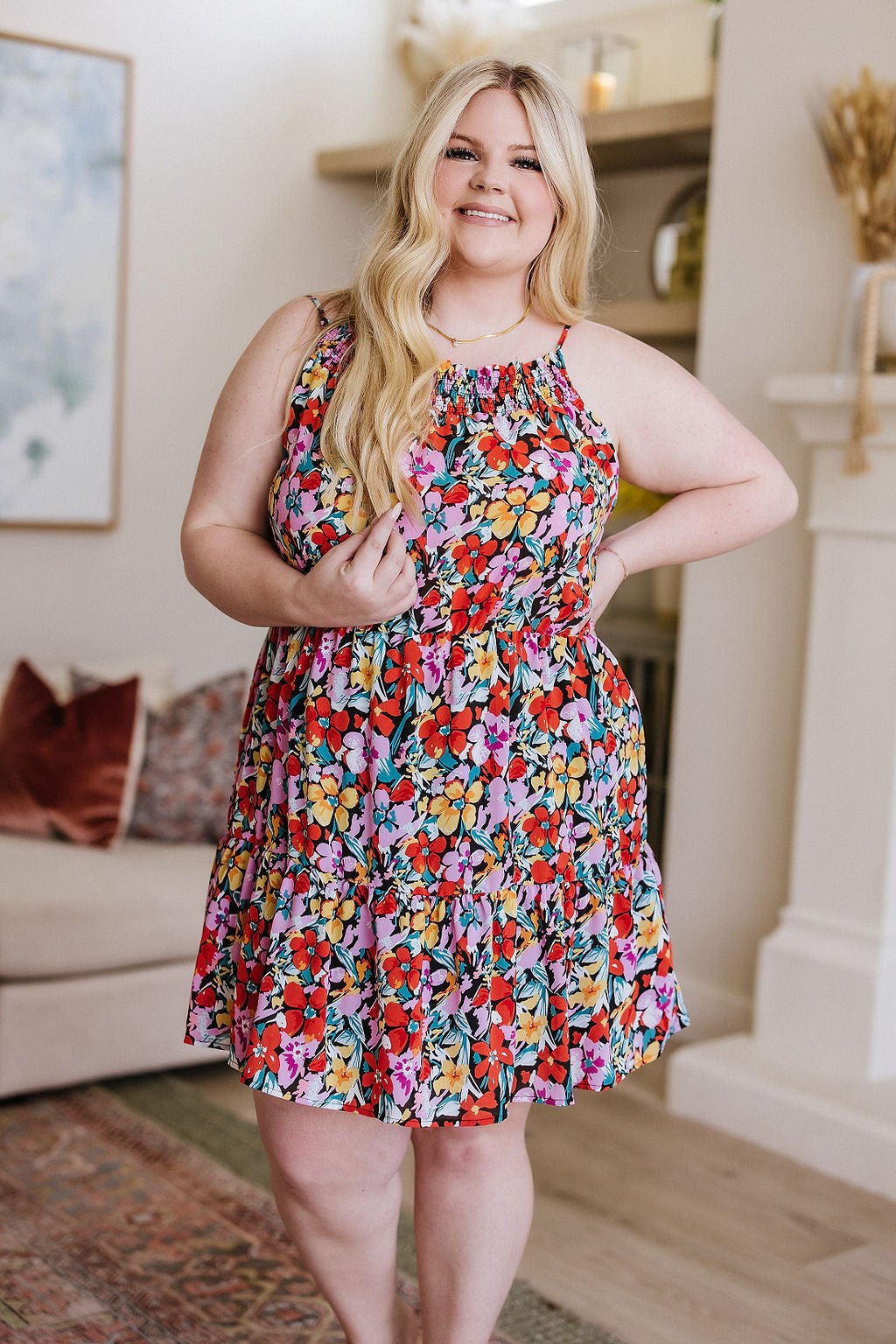 My Side of the Story Floral Dress - Driftwood Boutique