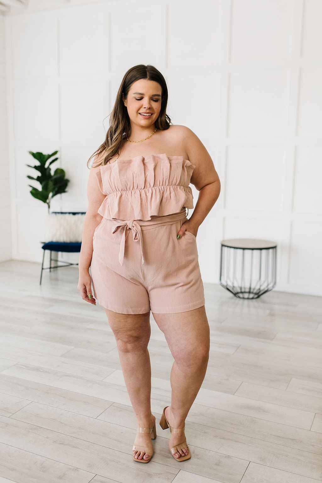 Pink Skies Romper - Driftwood Boutique