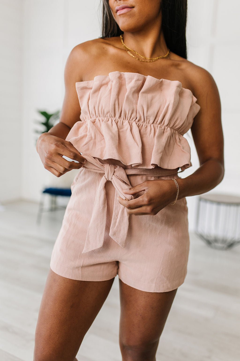 Pink Skies Romper - Driftwood Boutique
