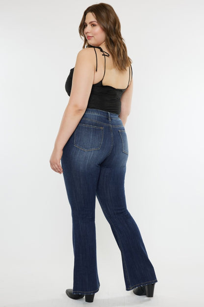 Phoenix Mid Rise Classic Slim Flare Jeans