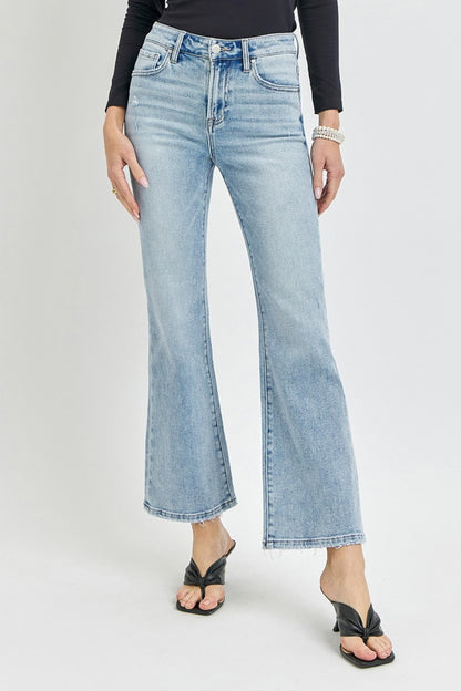Kirra High Rise Ankle Flare Jeans