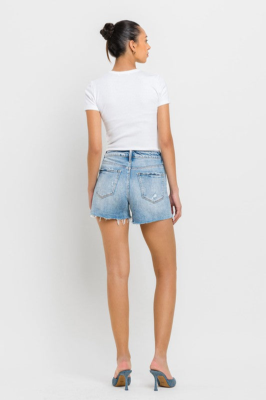 Ryder High Rise Cross Waist Shorts