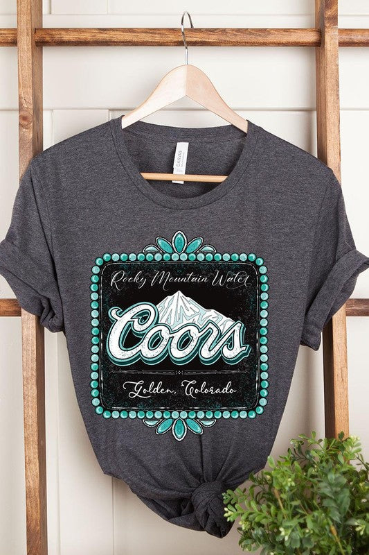 Coors Rocky Mountain Western Graphic Tee