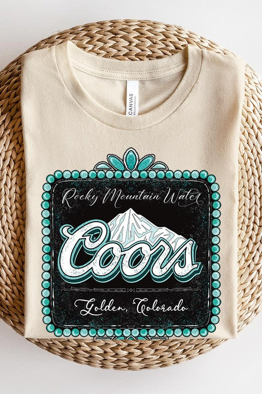 Coors Rocky Mountain Western Graphic Tee