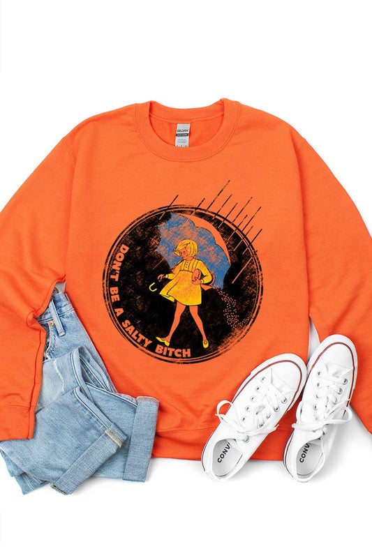 Salty B Graphic Fleece Sweatshirt