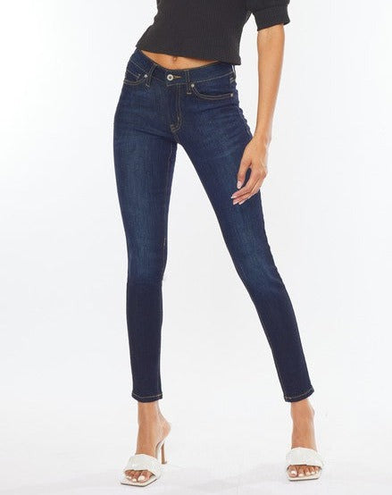 Laura Mid Rise Super Skinny Jeans