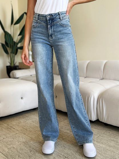 Jo High Rise Wide Leg Jeans