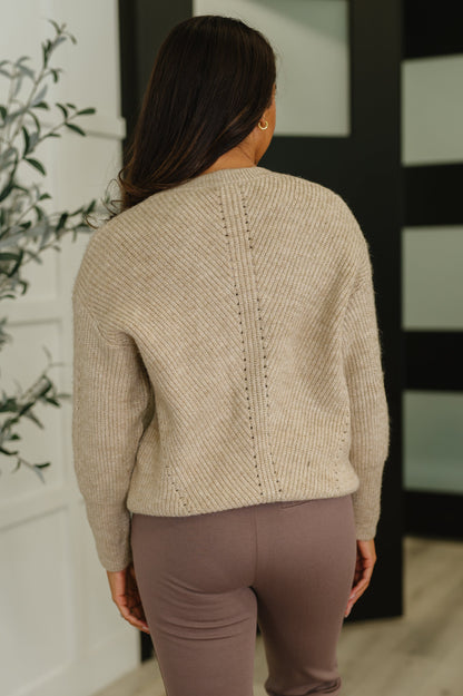Make it Easy Textured Sweater
