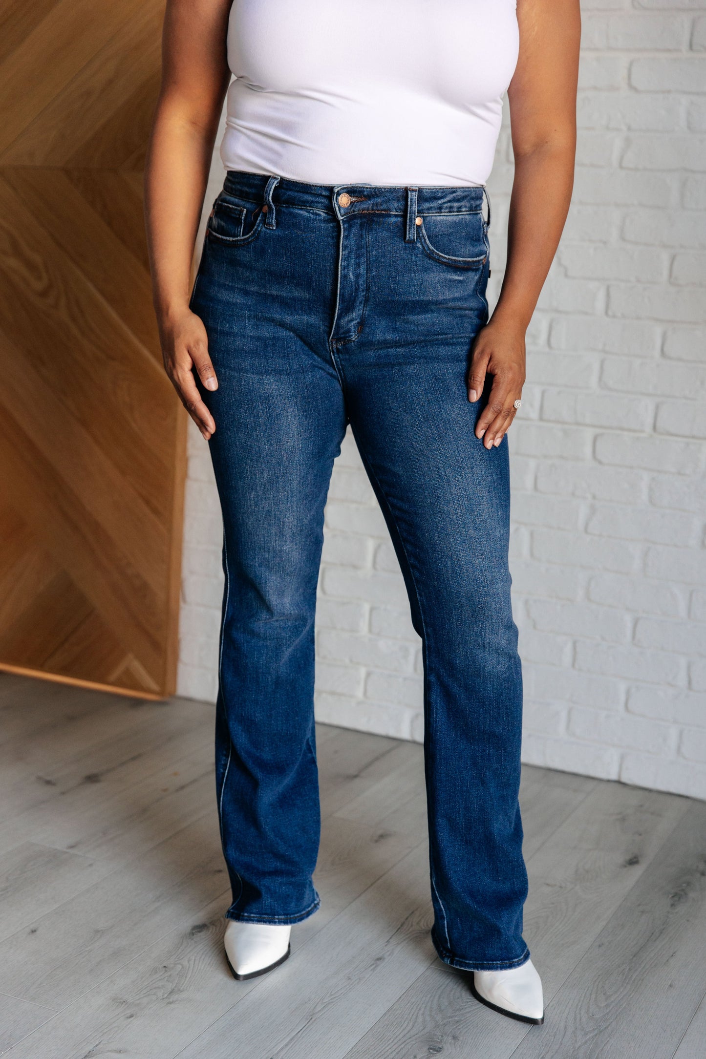 Sonoma High Rise Control Top Bootcut Jeans (Regular Inseam)