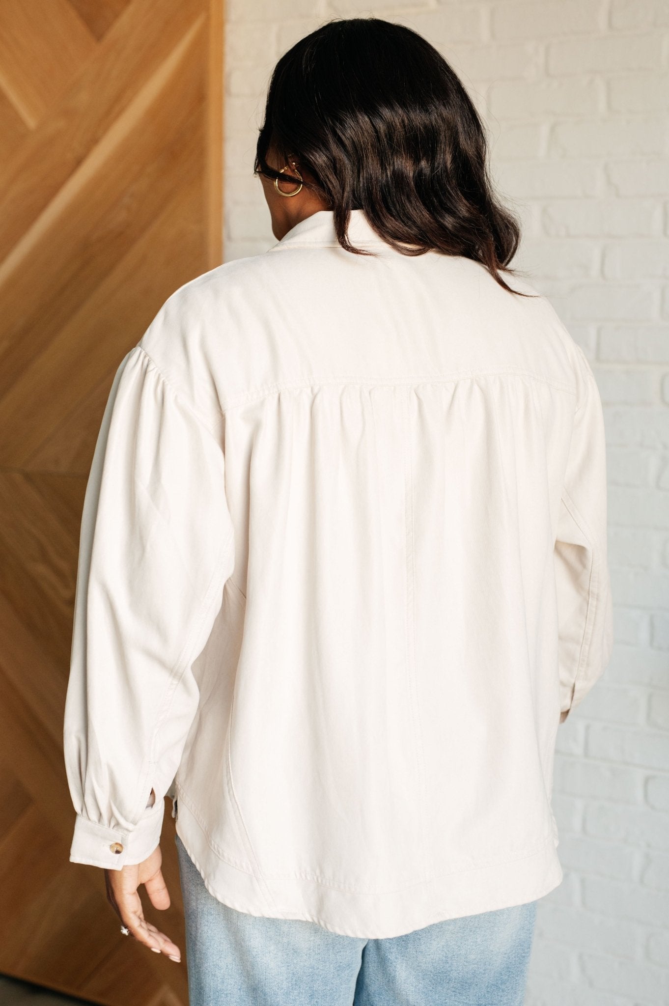 A Helping Hand Button Up Blouse - Driftwood Boutique