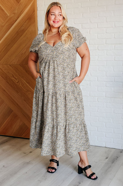 A Moment of Love Balloon Sleeve Dress - Driftwood Boutique
