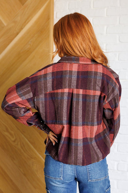 Already There Plaid Shacket - Driftwood Boutique