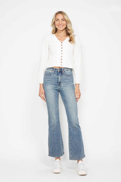 Andy High Rise Tummy Control Bootcut Jeans in 3 Inseams - Driftwood Boutique