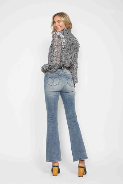 Andy High Rise Tummy Control Bootcut Jeans in 3 Inseams - Driftwood Boutique