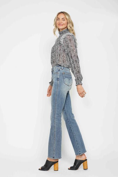 Andy High Rise Tummy Control Bootcut Jeans in 3 Inseams - Driftwood Boutique
