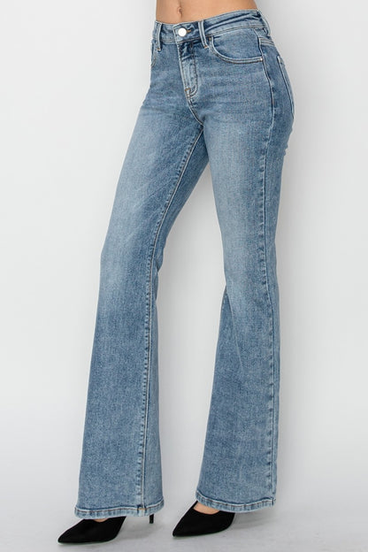 Lola Mid Rise Classic Bootcut Jeans