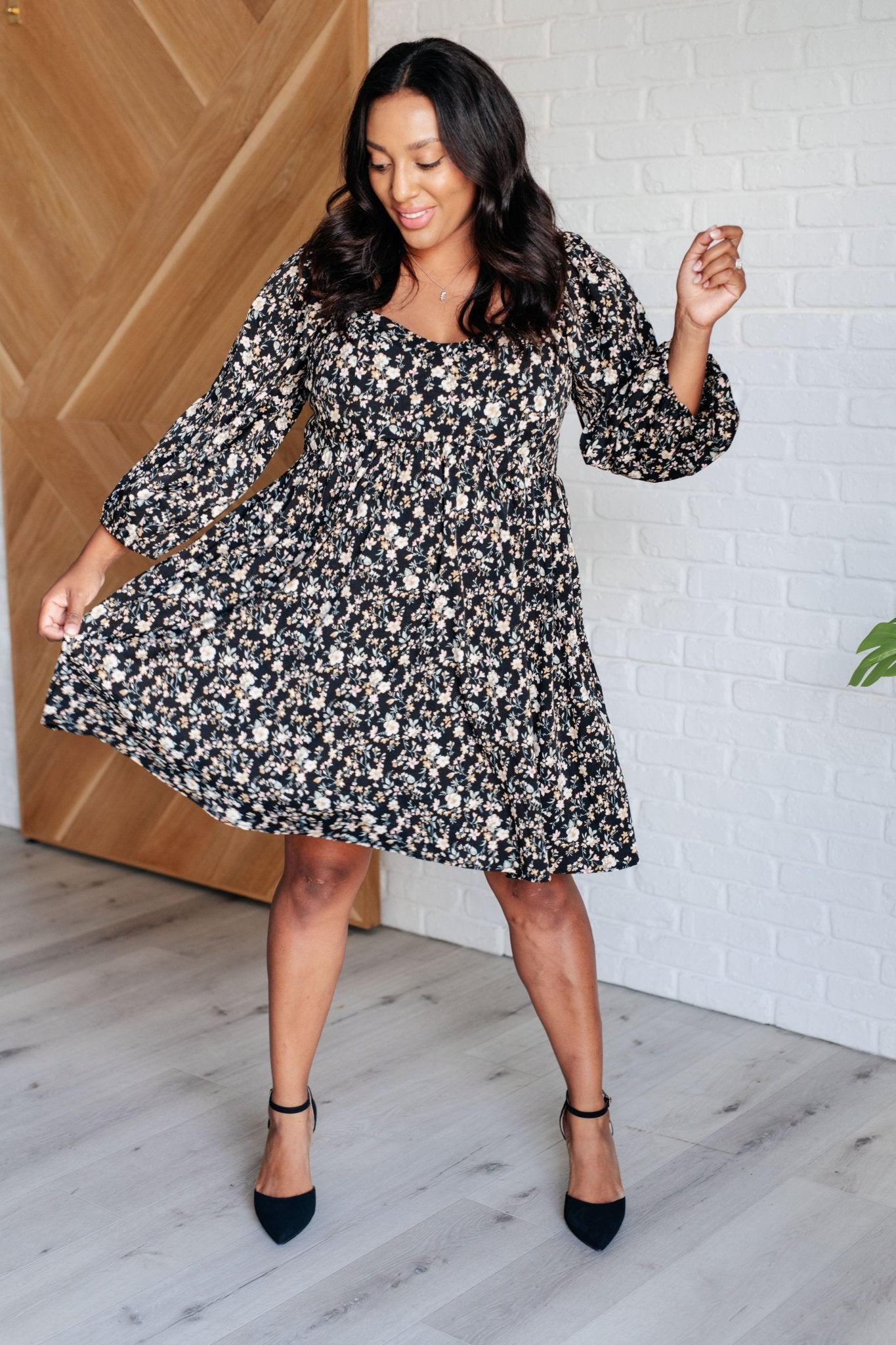 Back to the Start Floral Dress - Driftwood Boutique