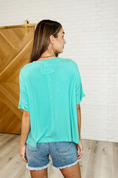 Bare Necessitee Relaxed Tee in Mint - Driftwood Boutique