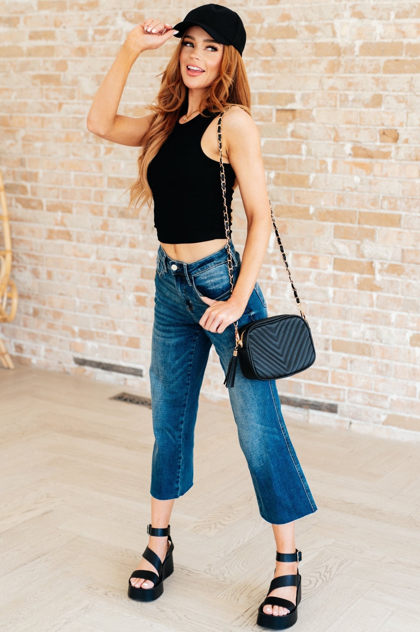 Basic Babe Ball Cap in Black - Driftwood Boutique